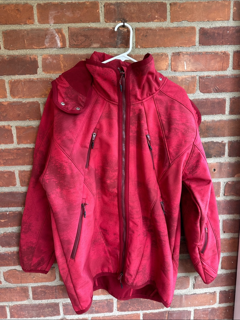 FP Movement Canyon Crushin Jacket Small S Red Parka NWOT
